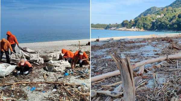 Typhoon Project: Ο «Τυφώνας» που καθάρισε τις ακτές του Πηλίου μετά το πέρασμα της κακοκαιρίας Daniel