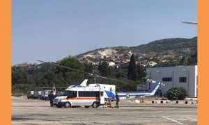 Έσβησε… μόλις το ελικόπτερο προσγειώθηκε στην Αγχίαλο- 70χρονη θύμα τροχαίου στη Σκόπελο