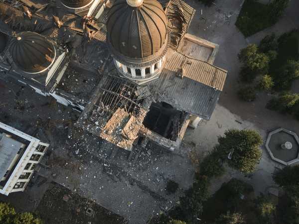 Ιταλία: Θα υπογράψει συμφωνία για την ανοικοδόμηση της Οδησσού  και του καθεδρικού ναού της