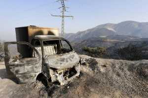 Πυρκαγιές στην Αλγερία: Τουλάχιστον 34 νεκροί, ανάμεσά τους 10 στρατιωτικοί